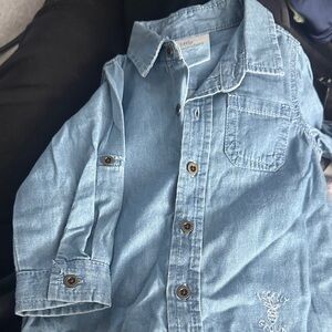 Little Wonders Light Blue Jean Jacket for Kids